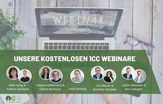 Unsere kostenlosen 1cc Webinare ab Oktober 2023